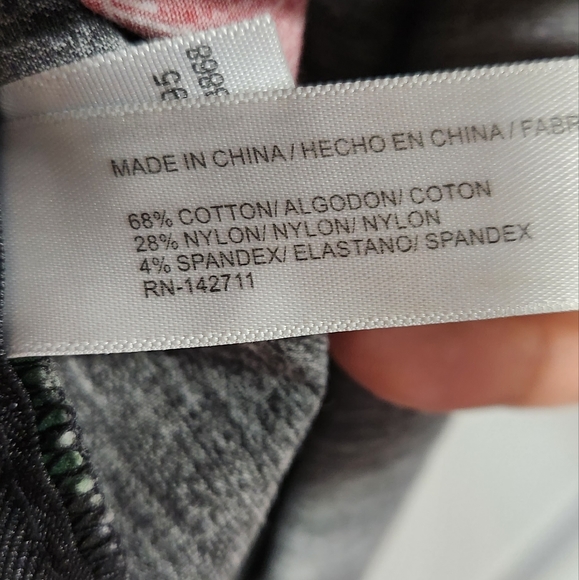 Eloquii a-line charcoal black fruit skirt women's size 20 - Picture 7 of 11